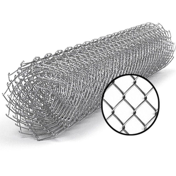 Сетка рабица 55х55х1,5 оцинкованная 1,5х10м ТУ