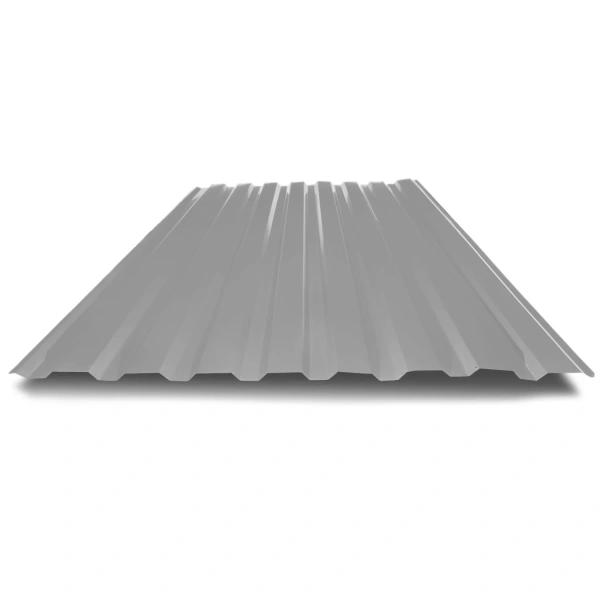 Профнастил С21 0,35 мм сигнальный серый RAL 7004 1м